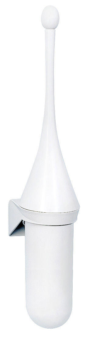 Clear+ Toilet Brush Set Wall white