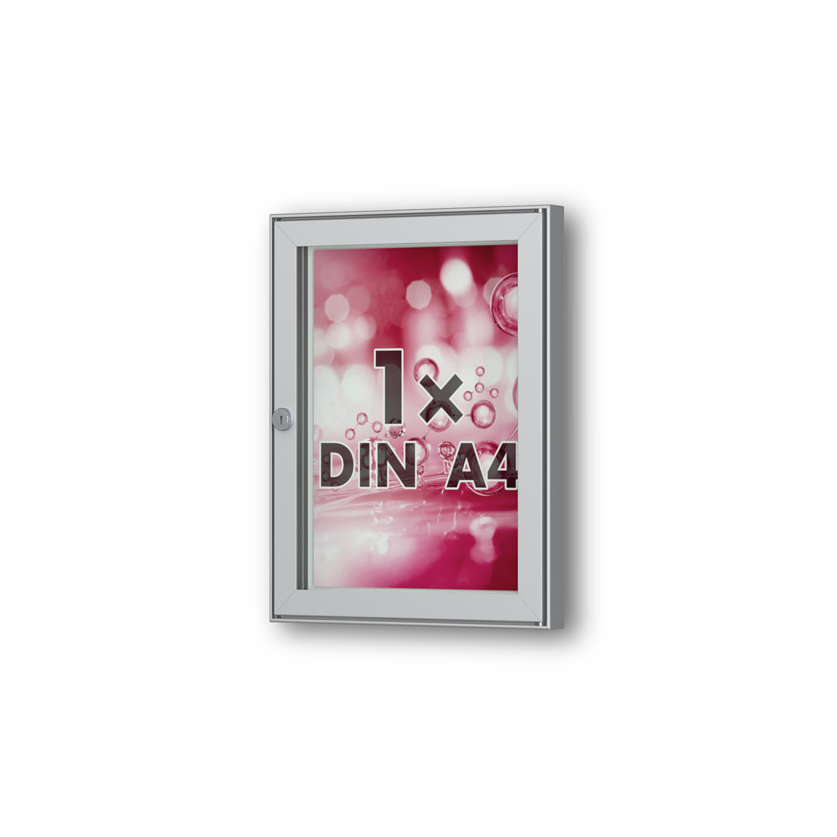 Abbildung eines Outdoor-Schaukastens des Modells TESUS von ST-VITRINEN.